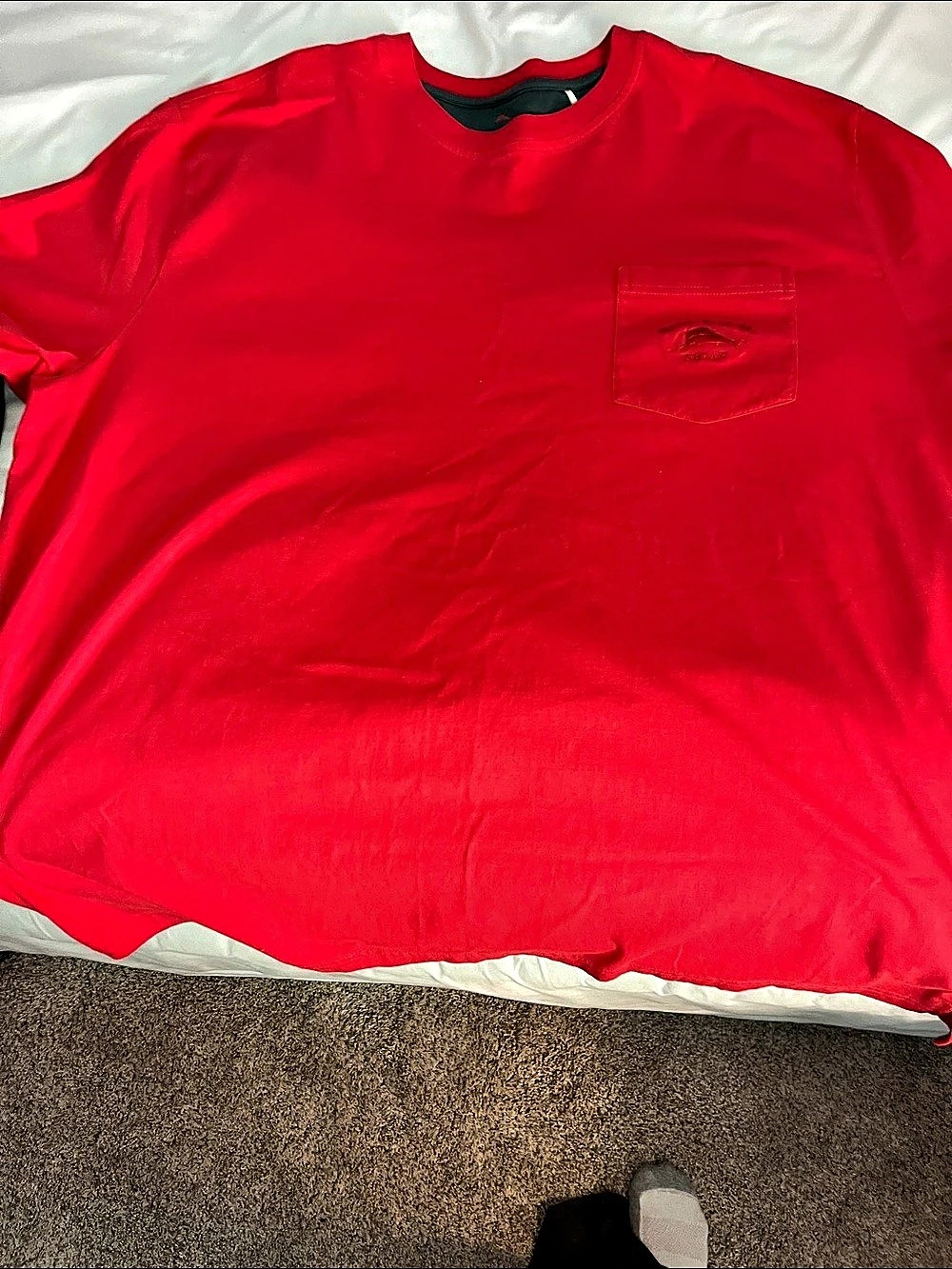 Tommy Bahama Relax Red Supima Cotton Tee Size 3XL Like New